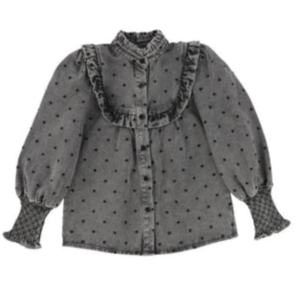 Steph denim blouse